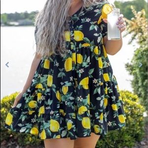 Chic Soul Lemon Drop Dress